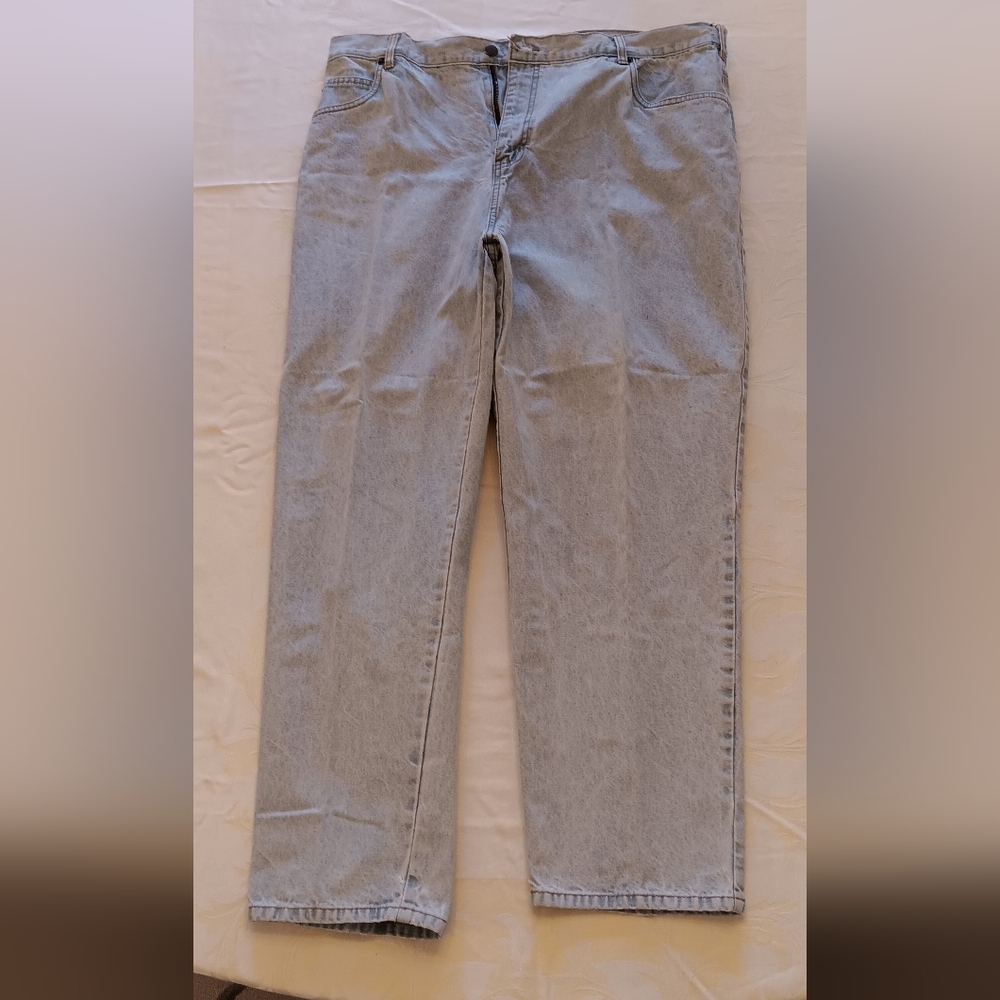 Bill Blass Easy Fit 100% Cotton blue jeans 18W